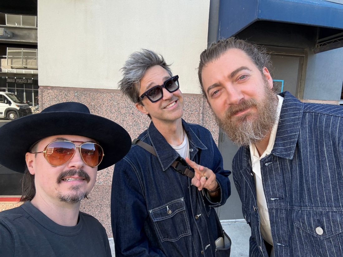 Steve with Rhett and Link of Good Mythical Morning